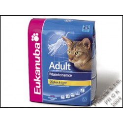 Euk Adult kuřecí 2kg (Euk Cat Adult Chicken/Liver 2kg)