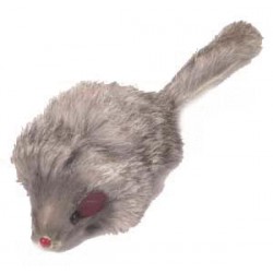Myš malá dlouhosrstá 7cm