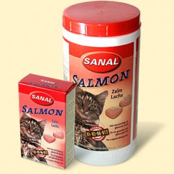 Sanal Salmon tablety s lososem 50g/85tbl (Sanal Salmon tablety)