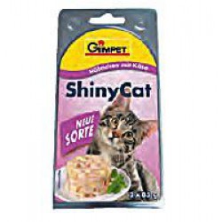 SHINY CAT kuře sýr 2x85g (Konzerva Shiny Cat Kuře se sýrem 2x8)