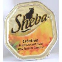 Past.SHEBA CR Frikasse s krut+zel.100g (SHEBA-CREATION FRIKASS)