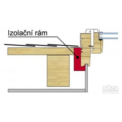 Izolační rám pro střešní okna  (pro střešní okna Okpo)