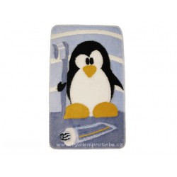 Koupelnová předložka tučňák