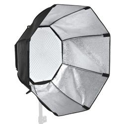 LED oktagon světlo + softbox - Walimex 70cm