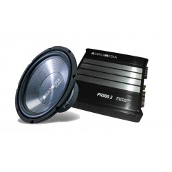 Audiomedia SW set (2kanálový zesilovač + 12"subwoofer)