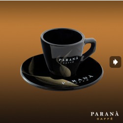 Šálky Parana caffe espresso porcelán černá