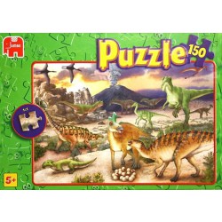 PUZZLE DINOSAUŘI 150 DÍLKŮ (JUMBO)