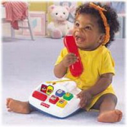 FISHER PRICE - TELEFON SE ZVUKY A VIBRACÍ  (FISHER PRICE)