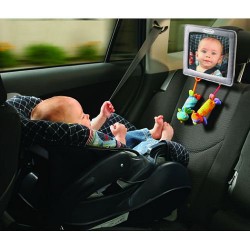 AUTO MIRROR- ZRCÁTKO PRO KONTROLU DÍTĚTE  (INFANTINO)