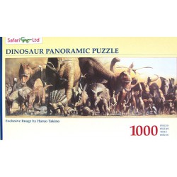 PUZZLE 1000 d. PANORAMA DINOSAUŘI  (DINO)