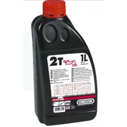 Polosyntetický olej Oregon 2T 1 litr (červený)