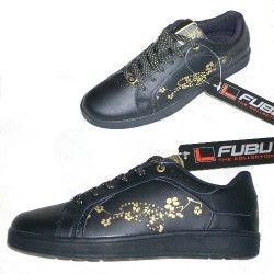 FUBU LADY SHOE LARA LEE BLACK GOLD