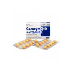 Koenzym Q10 plus vitamin E 30 kapslí