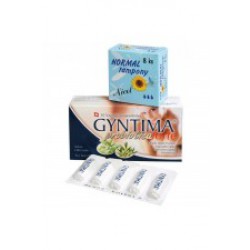 Gyntima Probiotica vaginální čípky Forte 10 ks + tampony 8 ks ZDARMA