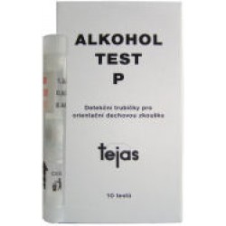 Alkohol Test P - sada 10 ks detekčních trubiček