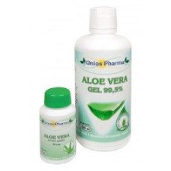 Aloe vera gel 99,5% 1 l + Aloe vera 50 mg 60 tob.