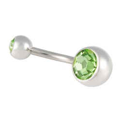 Tribal Piercing do pupíku JBL2S1peridot