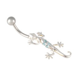 Tribal Piercing ještěrka SBSF19aqua