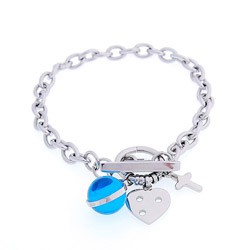 Storm Náramek Storm Baril Charm Blue