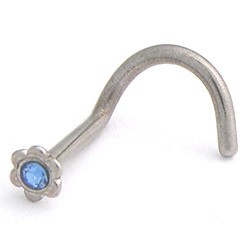 Tribal Piercing do nosu JBN3 Blue