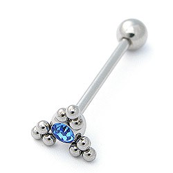 Bodypiercing Piercing do jazyka XB4 22a