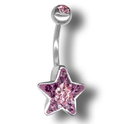 Tribal Piercing s krystaly Swarovski Star01 G