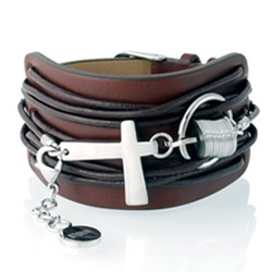 Storm Náramek Storm Ox Cuff Brown