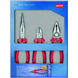 Sada nářadí 002011 Knipex (štipky, kombinačky a půlkulaté kleště