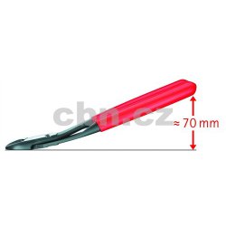 Knipex 7421180 štípací kleště 180 mm  boční silové (čelisti  v ú