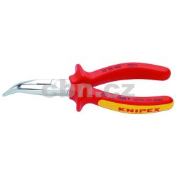 Půlkulaté kleště 2526160 mm s ostřím (zahnuté) Knipex-1000 V