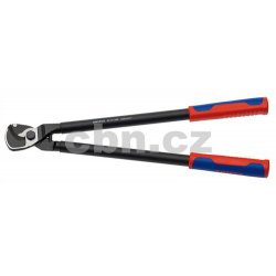 KNIPEX 9512500 kabelové nůžky 500 mm (Cu + Al kabely)